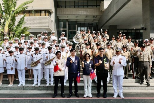 高雄市舉行慶祝中華民國113年國慶升旗典禮