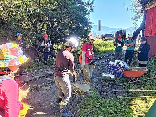 鼓勵民眾走進自然 特富野古道手作步道工作假期完工