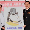 竹市議員吳國寶捐贈自動心肺復甦機 共同守護市民生命安全