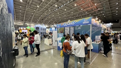 海委會首亮相國際旅展 行銷GoOcean APP，讓人人都能便利且安全地「玩海洋」