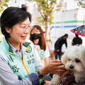 岡山寵物公園辦認養活動 林岱樺為毛小孩爭福利