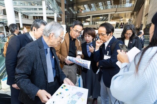 林欽榮率隊參訪大阪城市建設