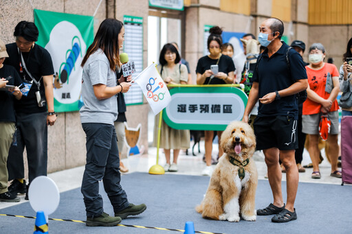 好伴bàn毛孩嗷運會-犬力衝刺障礙賽 「小肉豆、荳荳」榮獲最敏捷狗狗