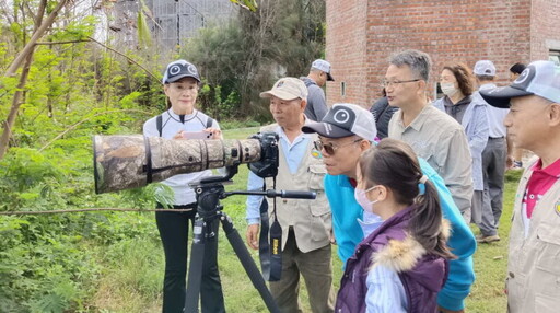 黑面琵鷺輕旅行| 雲管處長許宗民帶領親子「數來寶」同樂