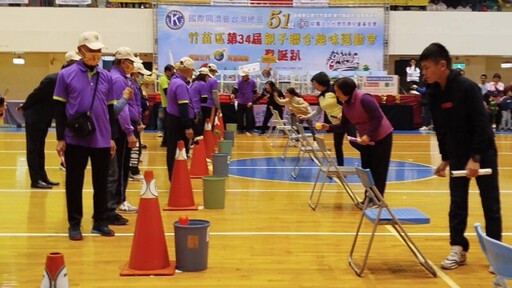 同濟會竹苗區親子趣味運動嘉年華登場 新竹市體育館洋溢節慶氣氛