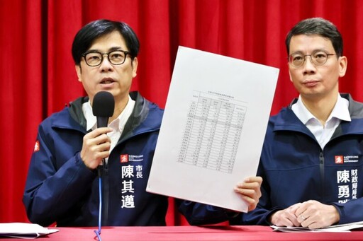 陳其邁：遺憾立院通過財劃法修正對高雄不公 擴大南北城鄉差距