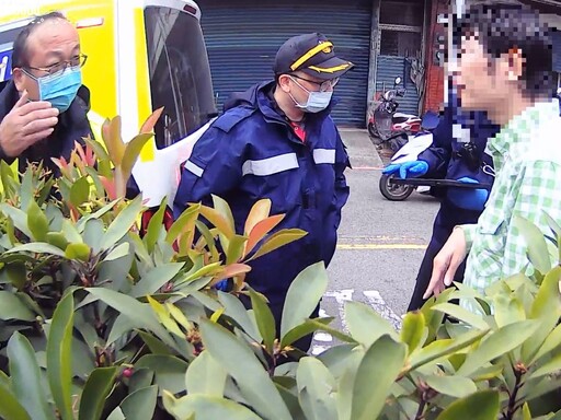 暈眩嘔吐身體不適 北興警對男子緊急救援