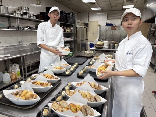 中山工商餐飲管理科首辦無國界料理特色班 特別舉辦學習成果感恩餐會