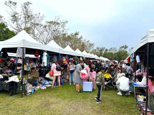 環保與親子二手市集結合引爆人氣 屏東潮好玩幸福村首度登場