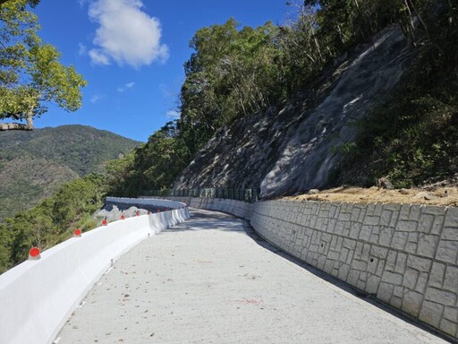 高市桃園區梅山一號聯絡道災後復建工程完工 提升原鄉農業運輸安全