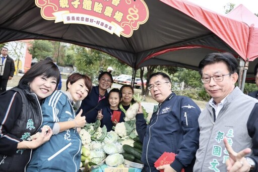 臺南甜點節今明兩天總圖旁熱鬧登場