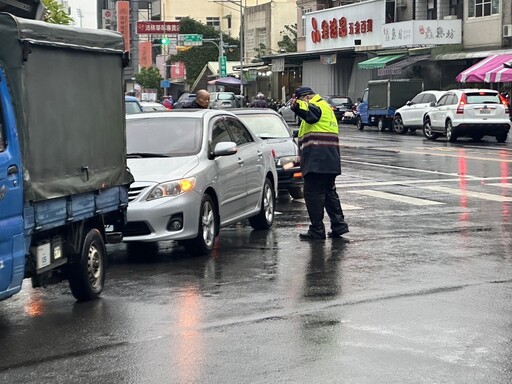 平安順暢過好年 春節連續假期嘉市警交通疏導不打烊