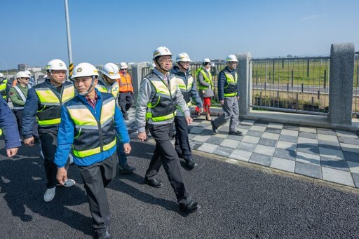 張善政視察桃園航空城航青路工程 預告航空城願景即將實現