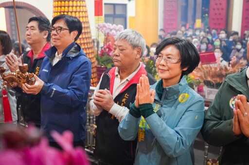 大年初九天公生 林岱樺祈願市民新年更健康