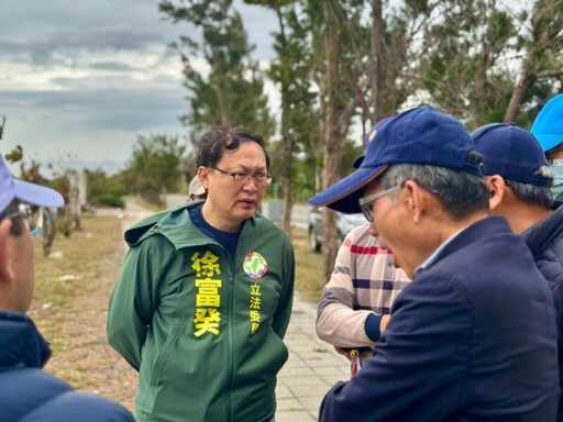 徐富癸邀水利署長南下現勘 爭取中央支持屏南水利建設