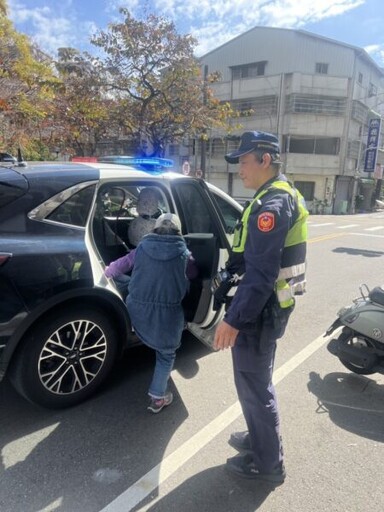 七旬老婦外出買東西迷路 五分局警助返家