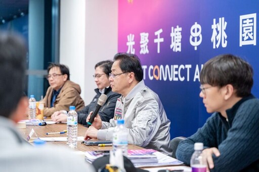 桃市府持續強化各項疏運措施 善政視察2025台灣燈會指揮中心