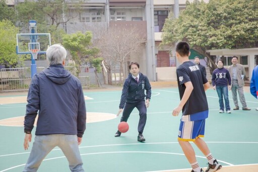 建構優質運動空間 民富國小籃球場整建啟用