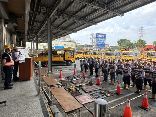 台電台南區處誓師 全面防範「驚蟄」鳥獸停電事故