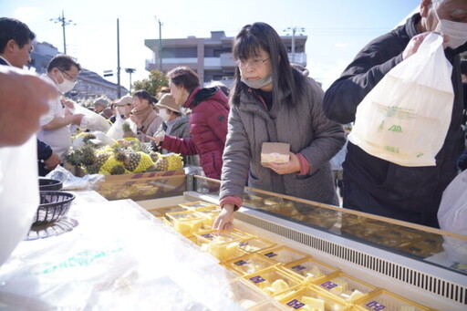 屏東鳳梨外銷日本高人氣 東京地區Belx超市拓銷10間分店