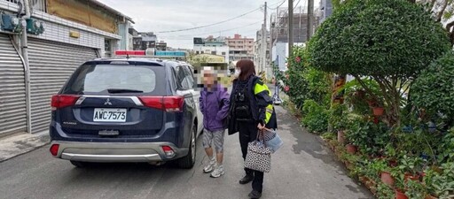 路竹所熱心關懷 助獨坐路邊失智老婦平安返家