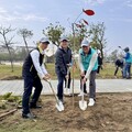 雲管處攜手產官學界植樹 北門遊客中心綠意盎然展新貌