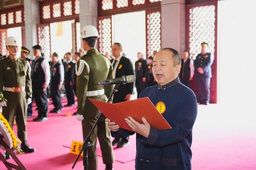 中市忠烈祠春祭國殤典禮 冠蓋齊聚緬懷先賢烈士