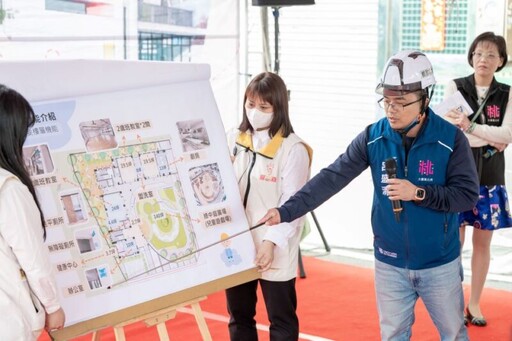 張善政視察大園區內海非營利幼兒園新建工程 打造友善育兒環境