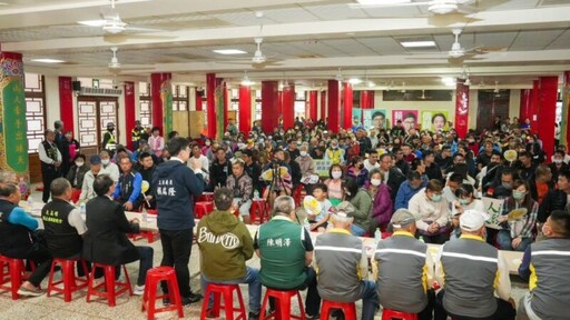 挺罷免、護民主、拚建設 賴瑞隆茄萣宣講會500人力挺