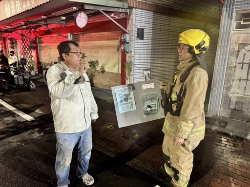 橋頭租屋電氣起火釀火警 套房未裝住警器最高罰3萬