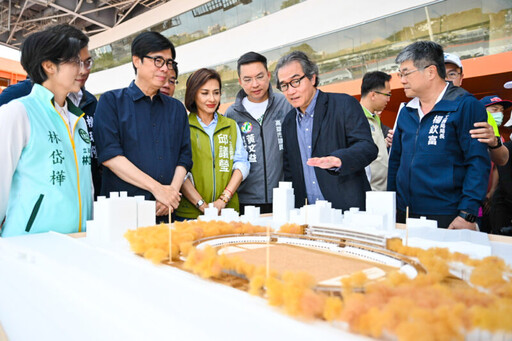 2025地球日 陳其邁主持苓雅運動園區盛大啟用
