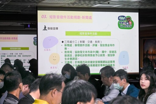 桃市4月份道安會報 強化民眾交通安全意識打造便捷用路環境