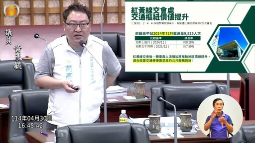 黃彥毓：仁愛段用地占用數十年 安置弱勢是首務