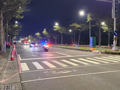 高雄警方動員256警義交人力 ZEPRO RUN半馬賽事交管最佳化