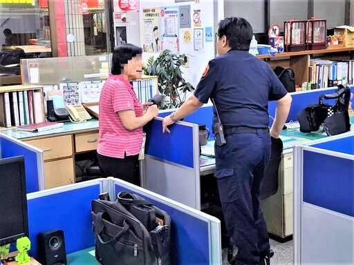 假冒親友來借錢 北興警解惑阻詐保存款