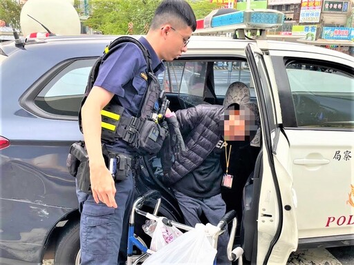 來嘉訪友遺失錢包 八掌警暖心協助男子返鄉