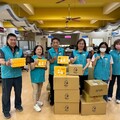光輝五月送溫暖 喜憨兒庇護工場送愛心物資