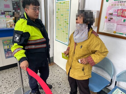 7旬嬤一通電話險失20萬 豐原警籲：換號借錢要查證