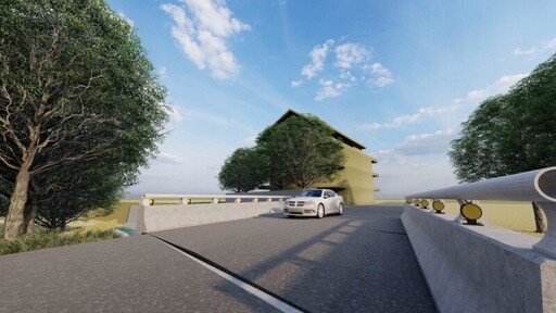 高市燕巢區深水公墓福壽橋災修工程動工 提供市民安全通行道路
