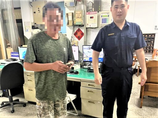 關懷迷途犬隻 竹園警聯繫主人助團圓