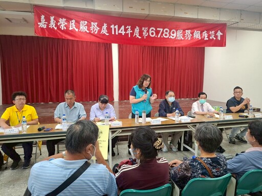 交流互動完善服務照顧 嘉義榮服處進行海線區服務網座談