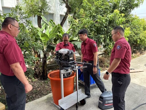 強化救災整備 消防永安分隊呼籲市民提前防範汛期災害