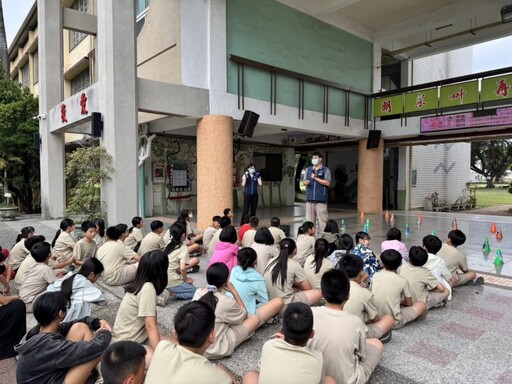 高雄區監理所前往明宗國小辦理校園交通安全暨誠信反貪宣導活動