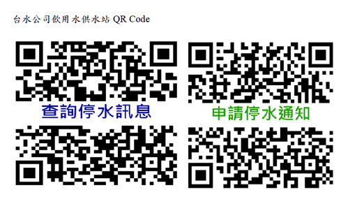台水公司5月19日辦理「五合一工程」停水資訊 設置飲用水供水站查詢資訊