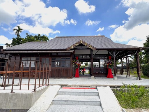 百年鹿麻產車站重啟 化身阿里山林鐵觀光新門戶