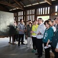 黃偉哲陪同行政院長卓榮泰視察岸內影視基地