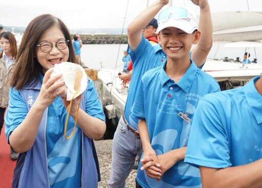 管碧玲：復振航海文化力向世界邁進！ 海洋委員會幫助臺法小帆手「攜手國際‧航向蔚藍」