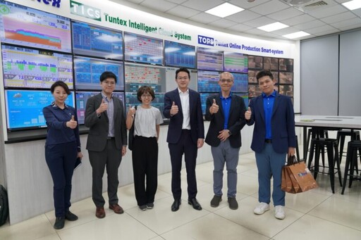 高市經發局長拜訪東豐紡織、台灣福興 推動傳產導入AI智慧方案應對全球關稅變局