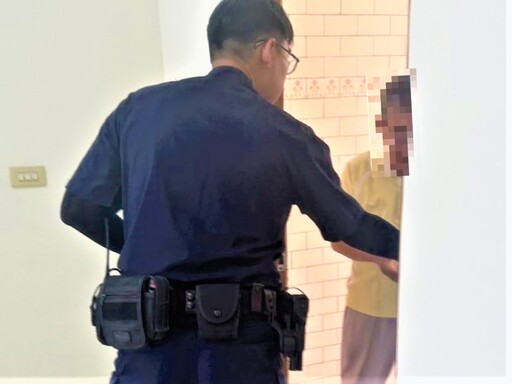 誤將自己鎖陽台 後湖警協助民眾脫困