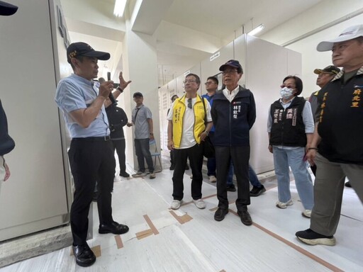 高市北斗抽水站完工啟用 提升鹽埕區排水效能